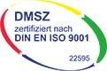 DMSZ zertifiziert nach DIN EN ISO 9001